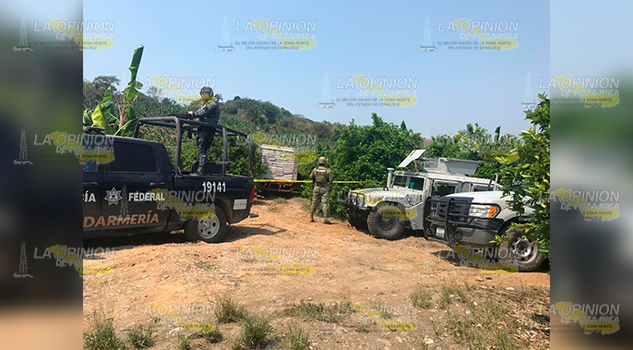 Gendarmería aseguran 25 mil litros de huachicol en Úrsulo Galván, Tihuatlán