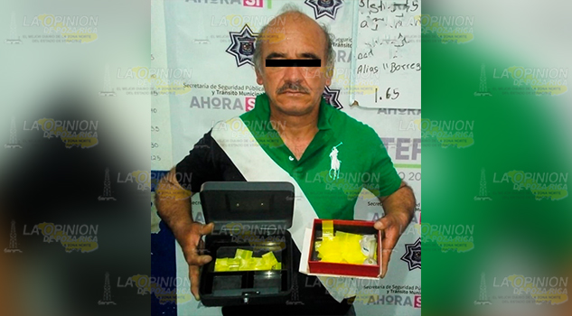 LES CAYERON CON LAS MANOS EN LA DROGA