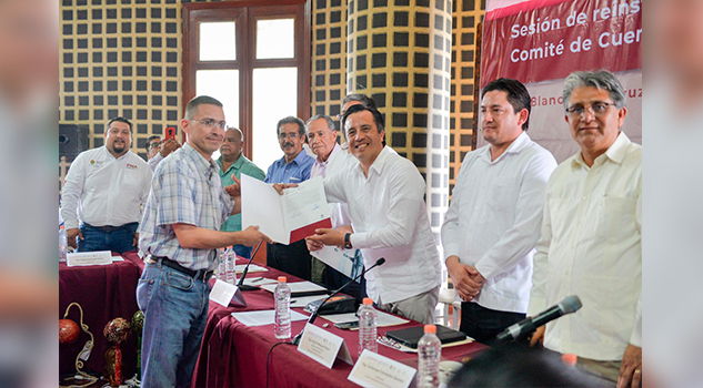 Presentan el Programa Integral de Saneamiento para la Cuenca de Río Blanco