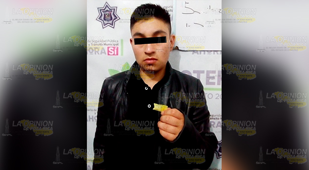 LES CAYERON CON LAS MANOS EN LA DROGA