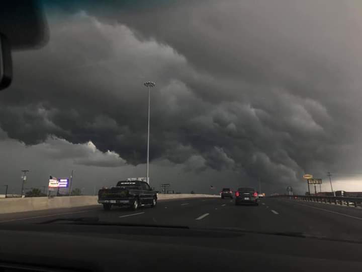 Granizo y tornados en Texas