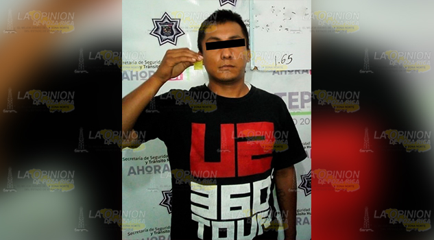 LES CAYERON CON LAS MANOS EN LA DROGA