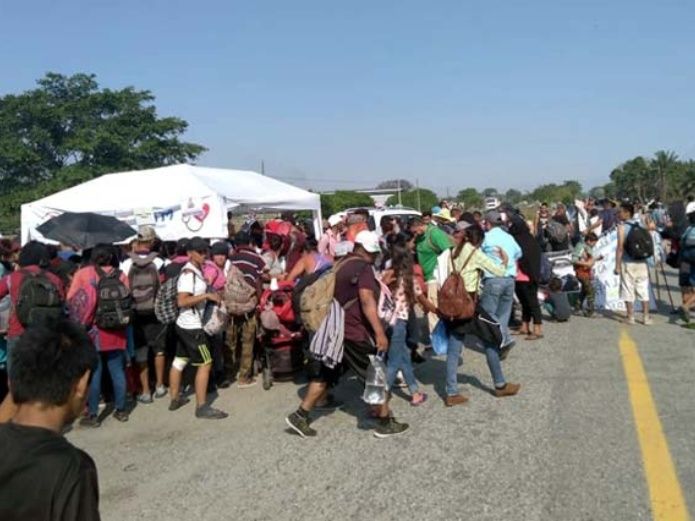 Aguardan migrantes en Chiapas regularización