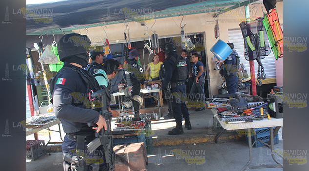 Aseguran a presunto ladrón en el barrio de Tepito en Poza Rica