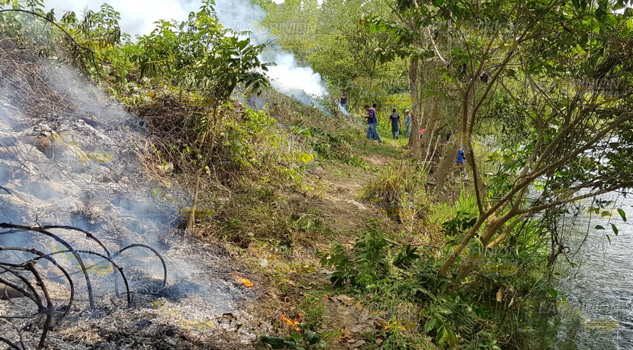 RETIRAN BASURA DEL SAN MARCOS