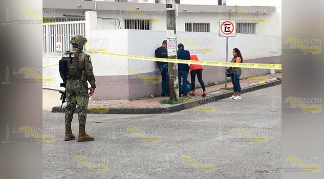 Muere en la banqueta en calles de la colonia Centro en Tuxpan
