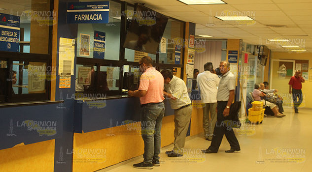 ¡El colmo! No hay ni paracetamol en el hospital de Pemex