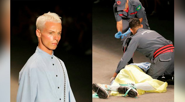 Tragedia en la pasarela. Muere modelo brasileño tras desplomarse en desfile
