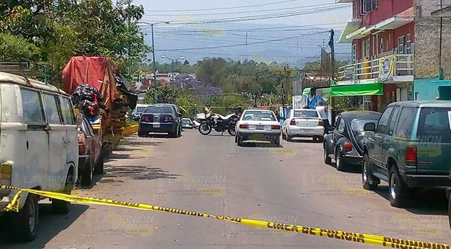 Acribillan a transeúnte en la colonia Progreso de Xalapa Acribillan a transeúnte en la colonia Progreso de Xalapa