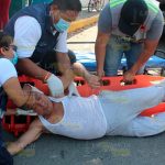 Anciano arrollado sobre la calle 10 con 2 de Enero de Poza Rica