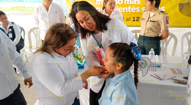 Arranca Primera Semana Nacional de Salud Bucal en Coatzintla Arranca Primera Semana Nacional de Salud Bucal en Coatzintla