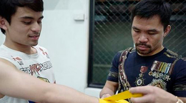 El hijo de Manny Pacquiao debuta como amateur ganando por KO El hijo de Manny Pacquiao debuta como amateur ganando por KO