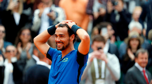 Fognini, nuevo monarca de Montecarlo Fognini, nuevo monarca de Montecarlo