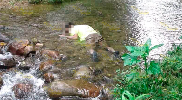 Hallan a anciano ahogado en el río Jaltocán, Hidalgo Hallan a anciano ahogado en el río Jaltocán, Hidalgo