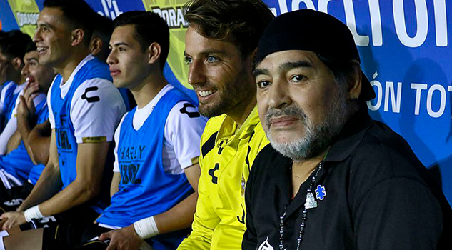 Maradona anuncia que dejará a Dorados al finalizar el C2019 Maradona anuncia que dejará a Dorados al finalizar el C2019
