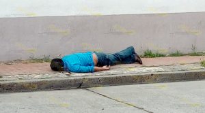 Muere en la banqueta en Tuxpan Muere en la banqueta en Tuxpan