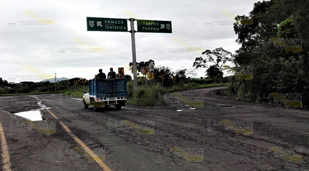 Pésimas carreteras de la zona norte de Veracruz, causa de accidentes Pésimas carreteras de la zona norte de Veracruz, causa de accidentes