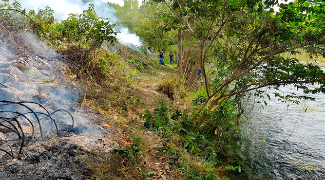 Retiran basura del río San Marcos en Venustiano Carranza Retiran basura del río San Marcos en Venustiano Carranza