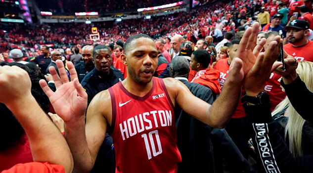 Rockets finiquita serie ante Jazz y avanza a semis de la Conferencia Oeste Rockets finiquita serie ante Jazz y avanza a semis de la Conferencia Oeste
