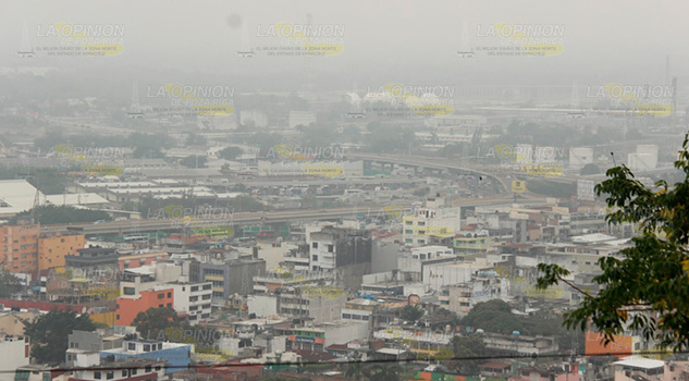 Se dispara contaminación, mala calidad del aire en Poza Rica Se dispara contaminación, mala calidad del aire en Poza Rica