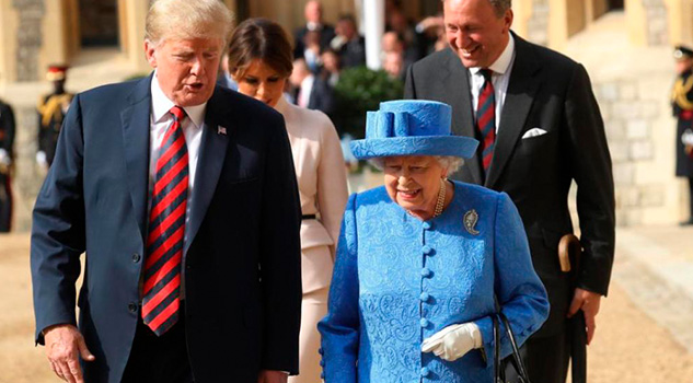 Trump hará su primera visita de Estado a Gran Bretaña Trump hará su primera visita de Estado a Gran Bretaña