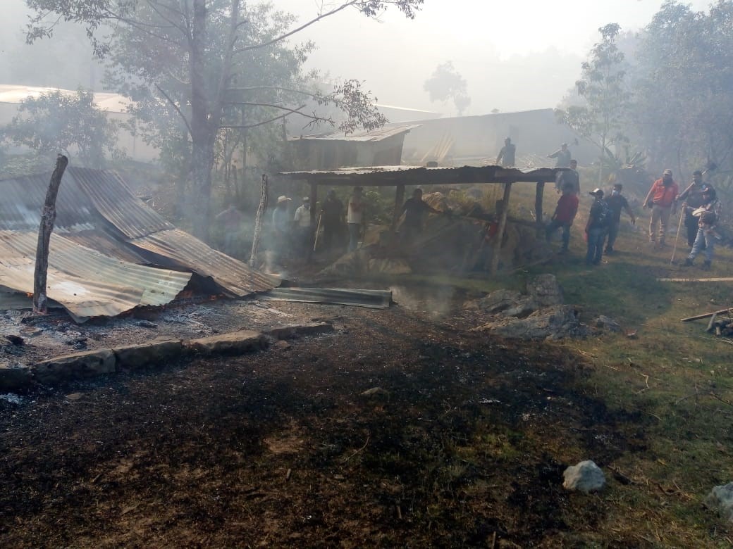 97 hectáreas afectadas por incendio en Tepanzacualco