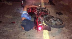 Automóvil embiste a motociclistas en tuxpan y huye