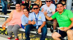 Alegre convivio de empleados del periódico La Opinión de Poza Rica