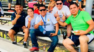 Alegre convivio de empleados del periódico La Opinión de Poza Rica