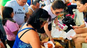 Alegre convivio de empleados del periódico La Opinión de Poza Rica