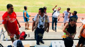 Alegre convivio de empleados del periódico La Opinión de Poza Rica