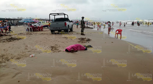 Muere ahogado en la playa de Tuxpan