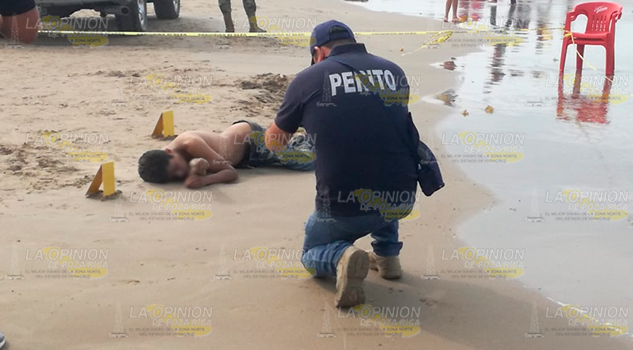 Muere ahogado en la playa de Tuxpan