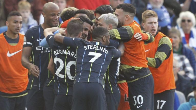 Manchester City, bicampeón de Premier League al vencer a Brighton