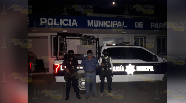 Detienen a sujeto por portar un arma de fuego en localidad de Papantla; estaba en un baile