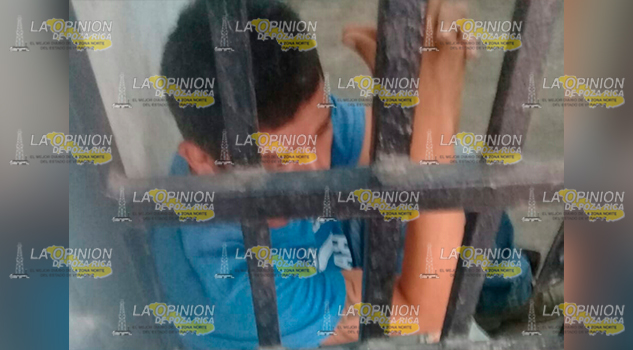 Detenido por la policía en Huejutla