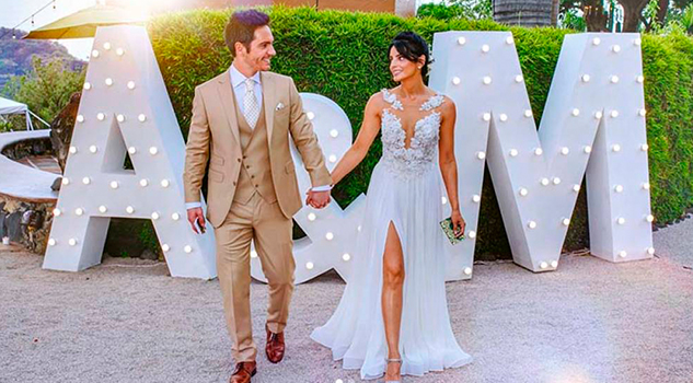 Aislinn Derbez y Mauricio Ochmann celebran aniversario de bodas
