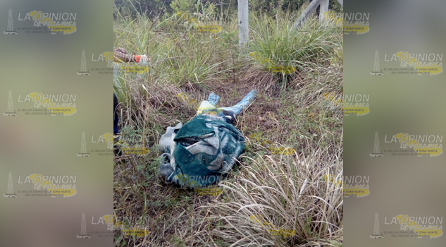 Localizan cuerpo de un hombre encobijado en Castillo de Teayo Tiran cadáver encobijado en comunidad de Francisco Z. Mena