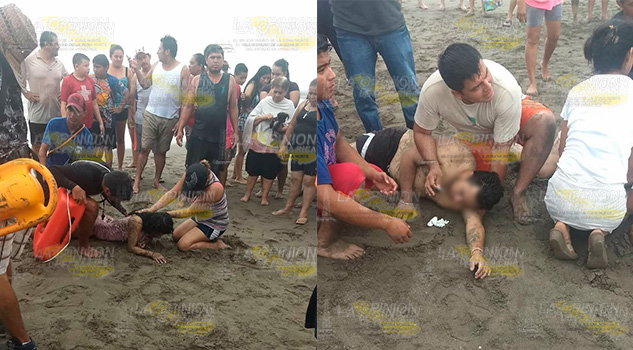 Los rescatan de las garras de la muerte en el Playón de Casitas