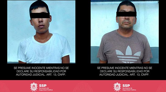 Detienen a presuntos extorsionadores y narcomenudistas en Vega de Alatorre Detienen a presuntos extorsionadores y narcomenudistas en Vega de Alatorre