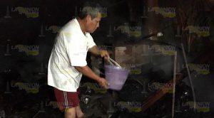 Familia de Tuxpan se queda en la calle