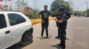 Mototortillero atropellado por auto que circulaba en sentido contrario Mototortillero atropellado por auto que circulaba en sentido contrario