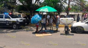 Mototortillero atropellado por auto que circulaba en sentido contrario Mototortillero atropellado por auto que circulaba en sentido contrario