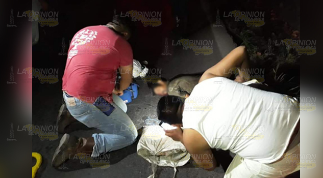 Lo atropellaron frente de la CFE