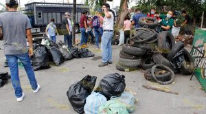 Participan jóvenes en el “Basura Challenge”, en calles de #PozaRica
