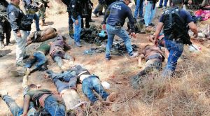 10 muertos en enfrentamiento en Uruapan