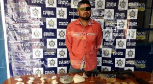 Capturan a Ernesto “N”, presunto distribuidor de droga, en Minatitlán