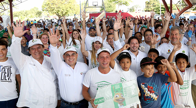 Inicia la jornada de Limpiemos México