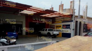 Fallido robo a ferretería en Tuxpan, intentó entrar mediante un hoyo en la pared