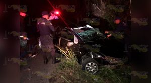 Destrozan auto en accidente en la Tuxpan- Tamiahua